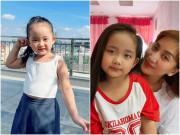 Làm mẹ - Mợ chảnh nhà Khánh Thi Phan Hiển lớn xinh như công chúa, đã biết cười còn tạo dáng cực yêu