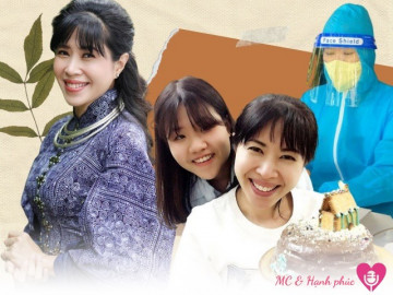 MC Quỳnh Hoa từng bật khóc khi biết con gái thèm tiếng người trong nhà