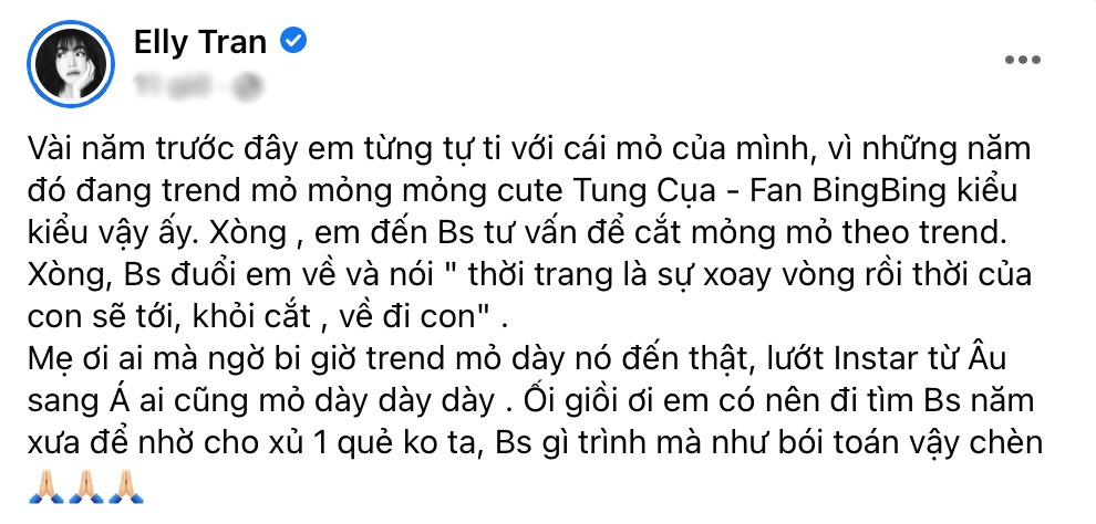 Elly Trần kể chuyện đi sửa sang bị bác sĩ đuổi về, giữ được nhan sắc hiện tại đúng là may! - 6