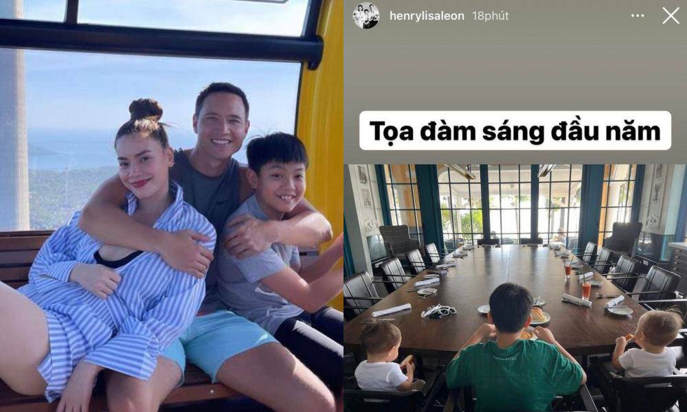 Vợ chồng Hồ Ngọc Hà có chuyến du lịch nghỉ dưỡng sang chảnh đầu năm cùng các con.