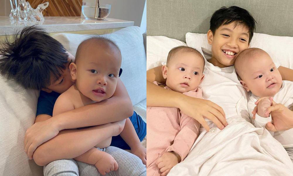 Từ những hành động yêu chiều của Subeo dành cho các em, cậu cả nhà Hồ Ngọc Hà xứng đáng là anh trai quốc dân.