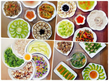 Mẹ đảm khoe những bữa cơm chỉn chu từng cọng rau, miếng thịt, cõi mạng thi nhau khen "tỉ mỉ"