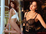 Thời trang - Làm mẫu nội y, Dương Mịch sang đúng chất thiên thần, nữ hoàng nội y nhìn vào chỉ "khó thở"