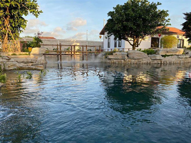 Trước đây, anh trai Trường Giang đã từng tiết lộ về khu nhà vườn này.