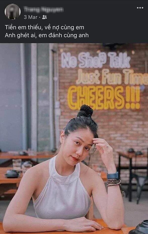 Dòng caption trên trang cá nhân của dì ghẻ được đào lại khiến dư luận càng thêm phẫn nộ