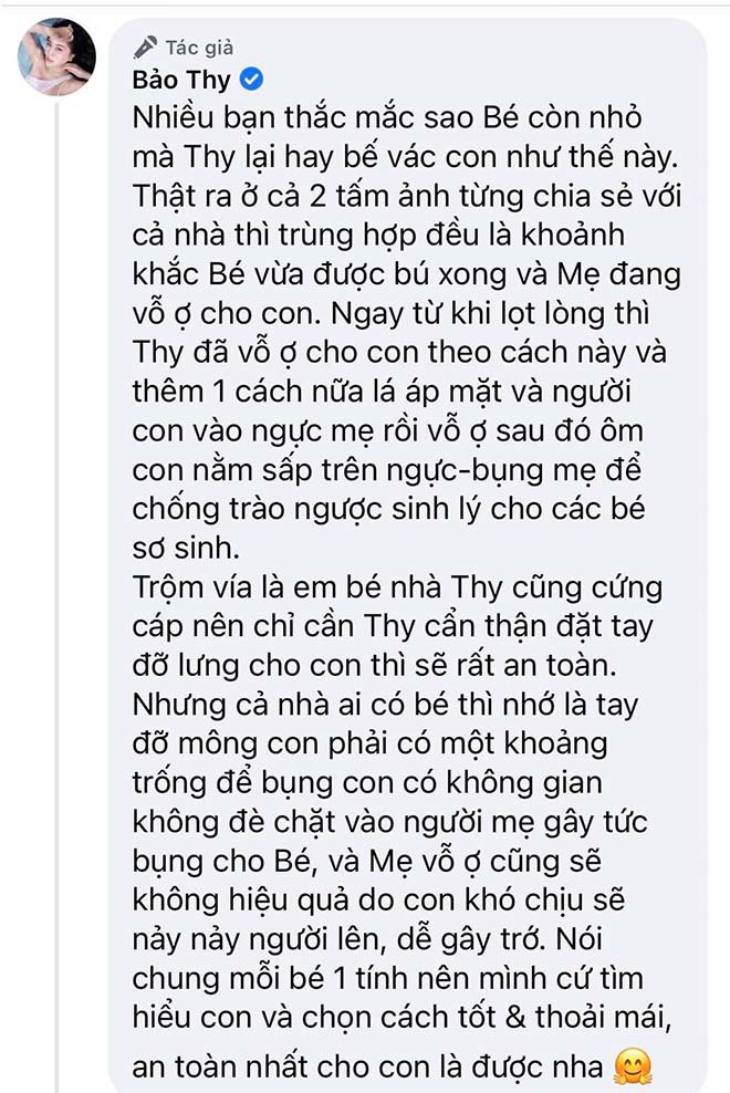 Liên tục bế vác con trai mới sinh với ông xã đại gia, Bảo Thy nhận vô số thắc mắc - 6