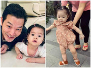 Làm mẹ - Con gái Trần Bảo Sơn và bạn gái giấu mặt: Càng lớn càng xinh, giống y hệt bố