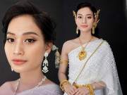 Làm đẹp - Thiếu nữ Khmer đi thi hoa hậu hoàn vũ, nhìn số đo vòng một và vòng ba mà choáng váng