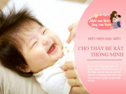 Làm mẹ - Trẻ thông minh sẽ bộc lộ 4 điểm khác biệt, mẹ nên vui mừng vì bé có thể giỏi nhất