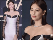Giải trí - Mỹ nhân của Châu Tinh Trì diện váy khoe gò bồng đảo, nhìn mặt mới giật mình