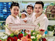 Giải trí - Lê Khánh âm thầm sinh con trai thứ 2, giờ mới chịu khoe ảnh cận mặt thấy giống hệt bố