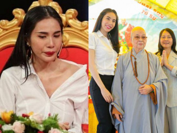 Thủy Tiên tụng kinh cho những người từng đổ oan mình, nói 1 câu làm mẹ ruột bật khóc