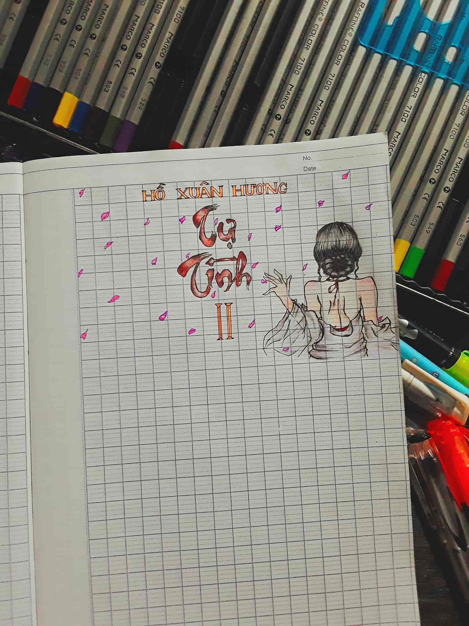 Một tác phẩm của thi sĩ Hồ Xuân Hương 