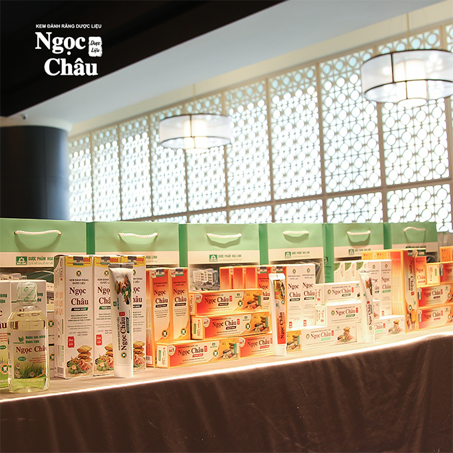 Nhãn hàng kem đánh răng dược liệu Ngọc Châu – đồng hành tổ chức sự kiện quan trọng của ngành Răng - Hàm - Mặt Việt Nam.