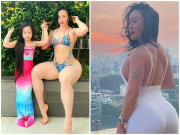 Làm mẹ - Mỹ nữ Việt siêu vòng 3 đi bơi cùng con gái, ai cũng chú ý vì vóc dáng nóng bỏng