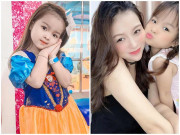 Làm mẹ - Con gái DV Hương vị tình thân 5 tuổi đẹp hệt mẹ mỹ nhân, nhiều đạo diễn mời đi quay