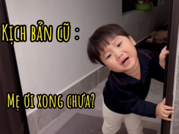 Sao Việt  24h: Hòa Minzy đi vệ sinh con trai vẫn bám riết không ngừng, tỏ biểu cảm giả trân