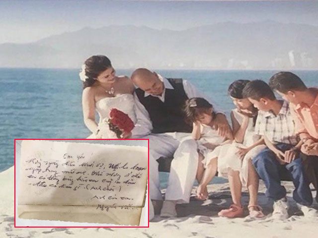 CĐM lục lại bức thư tình lịm tim của ông Đặng Lê Nguyên Vũ gửi bà Lê Hoàng Diệp Thảo