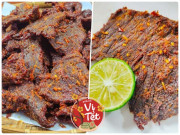 Bếp Eva - Học 9X làm bò khô miếng cực ngon nhâm nhi ngày Tết, hóa ra thành công nhờ bí quyết này!