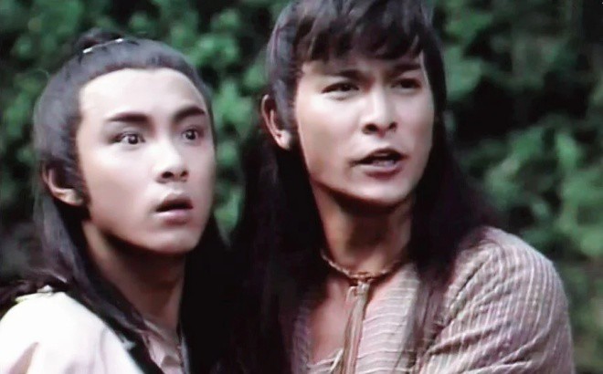 Trương Vệ Kiện và Lưu Đức Hoa khi mới vào nghề.