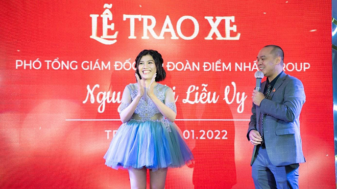 Tại lễ trao xe, anh Thái Phan Thanh Bình có những phát biểu chân tình đến nhân viên