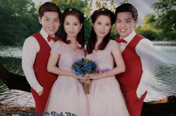 2 vợ chồng con trai của ông Tuấn.