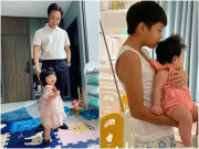 Làm mẹ - Cùng là con Cường Đôla nhưng phong cách khác biệt: Subeo giản dị, Suchin mặc toàn hàng hiệu