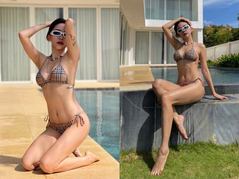 Tóc Tiên hiện là sao nữ nổi tiếng bởi cả giọng hát, phong cách và hình thể của showbiz Việt. Cô tuân thủ nghiêm việc tập luyện và duy trì chế độ ăn uống để giữ gìn vóc dáng.