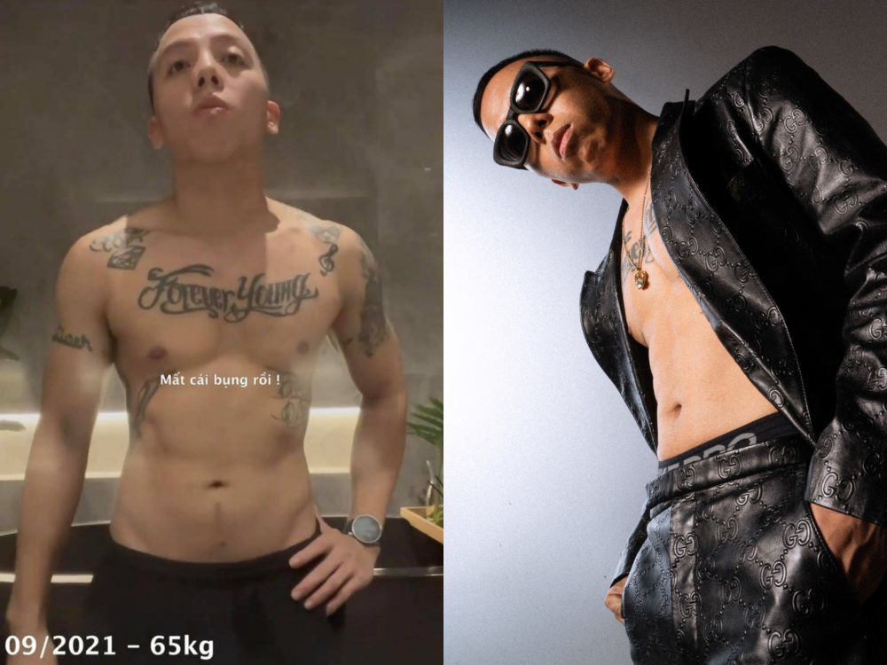 Chồng Tóc Tiên bơi lội, đạp xe, chạy bộ và tập gym để tăng cường cơ bắp, nâng cao sức khỏe.