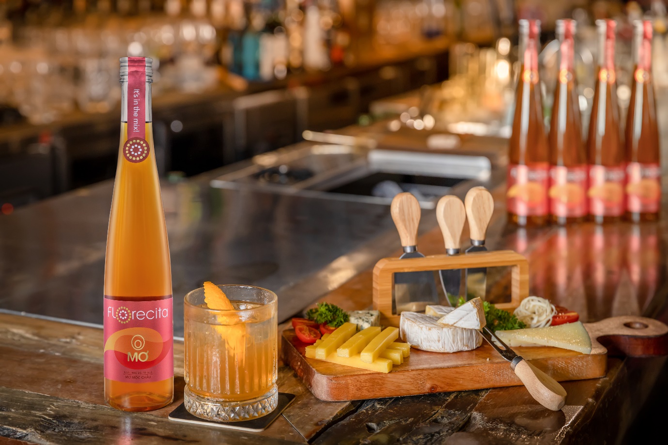 Florecita Mơ là thức uống lên men thuần tự nhiên từ trái mơ má đào Mộc Châu