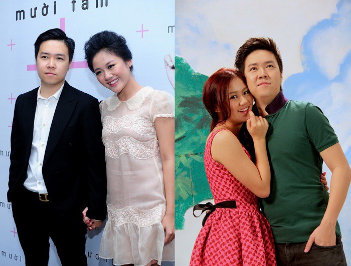 Ca sĩ Lê Hiếu là người bạn trai đầu tiên mà Văn Mai Hương công khai sau khi nổi tiếng.