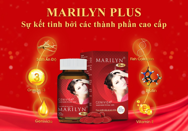 Marilyn Plus là sự kết tinh từ các thành phần thảo dược cao cấp