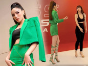 Làm đẹp - Kỳ Duyên làm BGK hoa hậu, chân dài như hack, đứng kế Lê Bống liền bị "nuốt chửng" đường cong