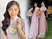 Làm đẹp - Tình cũ Quang Hải lên xe hoa, nhan sắc ngọt ngào tỏa sáng, ảnh chụp lén không dìm được cô dâu