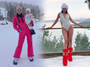 Thời trang - Phạm Hương "phang thời tiết" âm độ với áo tắm mỏng manh, người khen sexy, kẻ chê phản cảm