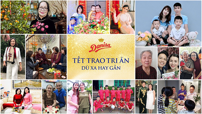 Hàng trăm câu chuyện cảm động, những tình cảm yêu thương chân thành được chia sẻ thông qua chương trình của Danisa Tết 2022
