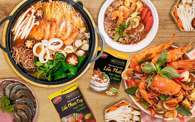 Chiêu đãi cơm Tết với bún Thái, lẩu Thái, hải sản hấp kiểu Thái cho cả gia đình, bạn bè