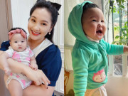Giải trí - Bảo Thanh khoe con gái 8 tháng tuổi cưng hết nấc