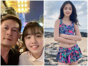 Làm mẹ - Ngoài 3 con trai, Bằng Kiều lần đầu khoe con gái 12 tuổi cao 1m7, cát-xê đi hát nghìn đô