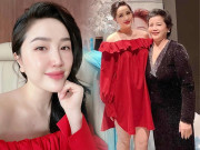Làm đẹp - Bảo Thy hiếm hoi cho mẹ ruột lên sóng, nhan sắc quý phái, da dẻ trắng mịn thua gì con
