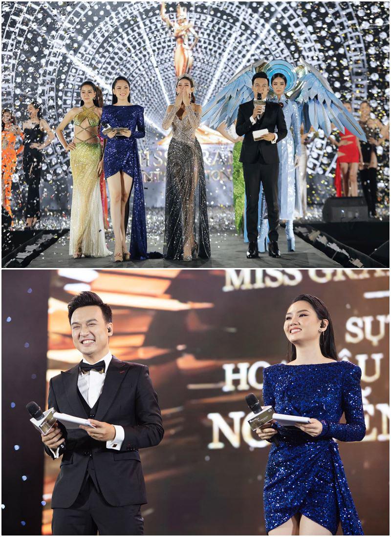 Phát hiện nữ MC có sắc vóc đỉnh cao, đứng cạnh Hoa hậu Thuỳ Tiên toả sáng không thua kém  - 3