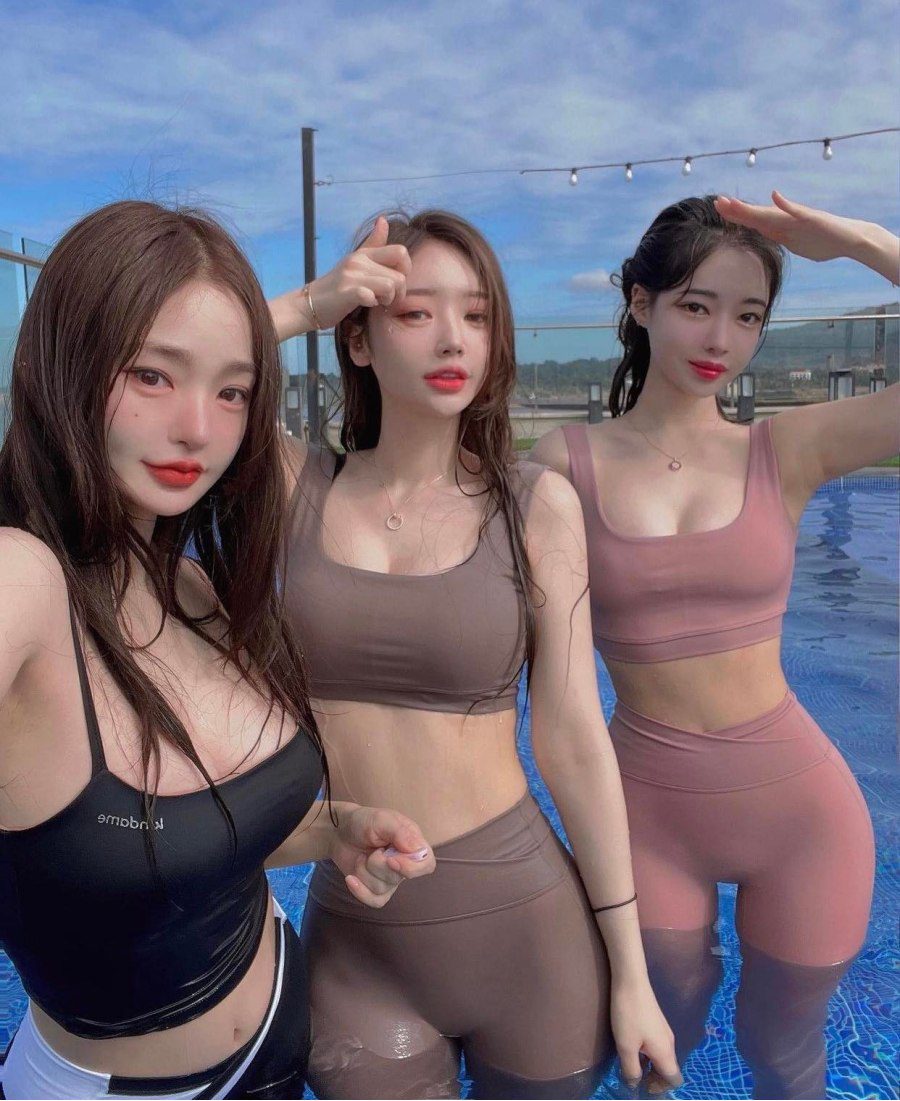 3 cô gái Hàn Quốc mắc amp;#34;tội lỗi hồn nhiênamp;#34; khó chấp nhận vì mặc đồ tập đi bơi - 1