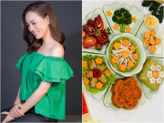 Bếp Eva - Vợ trẻ Công Lý khoe mâm cỗ cúng ông Táo sớm: BTV Thụy Vân, Vân Dung khen nức nở