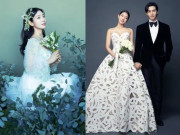 Giải trí - Ngôi sao 24/7: Đám cưới hot nhất Kbiz: Cô dâu khoe ảnh cưới, dân mạng nhìn chằm chằm xuống bụng