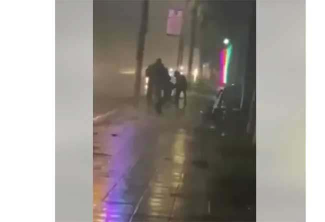 Công an đã bắt khẩn cấp người bố dùng dao cứa cổ 2 con rồi tự sát ở Thái Bình. Ảnh chụp màn hình