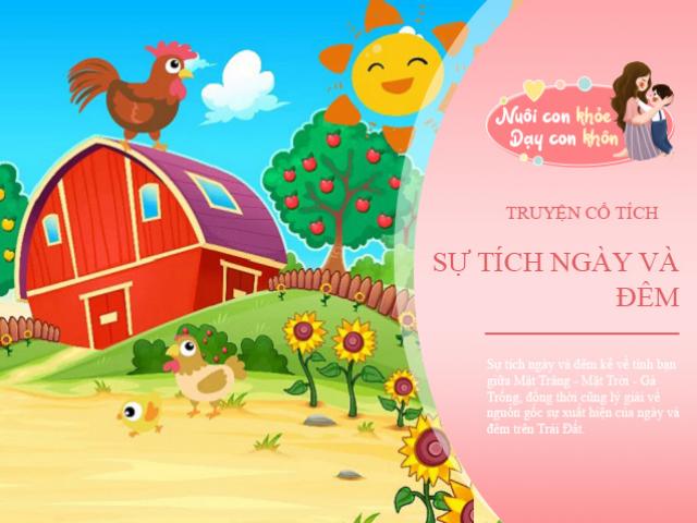 Truyện cổ tích: Sự tích ngày và đêm