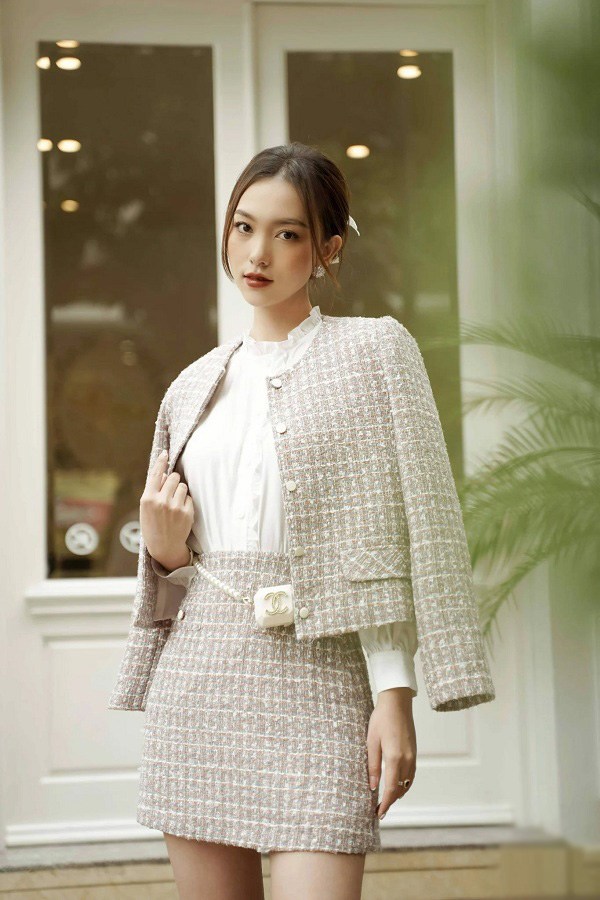 Bộ váy dạ tweed đẹp sang cao cấp 2050k http://LienFashion.vn HỆ THỐNG –  lien fashion
