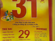 Tin tức - Xôn xao tờ lịch ngày 29 Tết xuất hiện "ca dao tục ngữ phồn thực" nhạy cảm, CĐM bức xúc