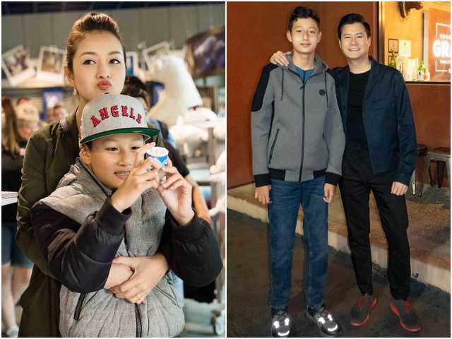 Chưa đầy năm, con trai Quang Dũng Jennifer Phạm tăng gần 10cm, chạm mốc 1m8 ở tuổi 14