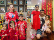 Giải trí - Sao Việt mang Tết về nhà: Thúy Hạnh nhuộm đỏ "cung điện", nhà Lý Quí Khánh đẹp nao lòng